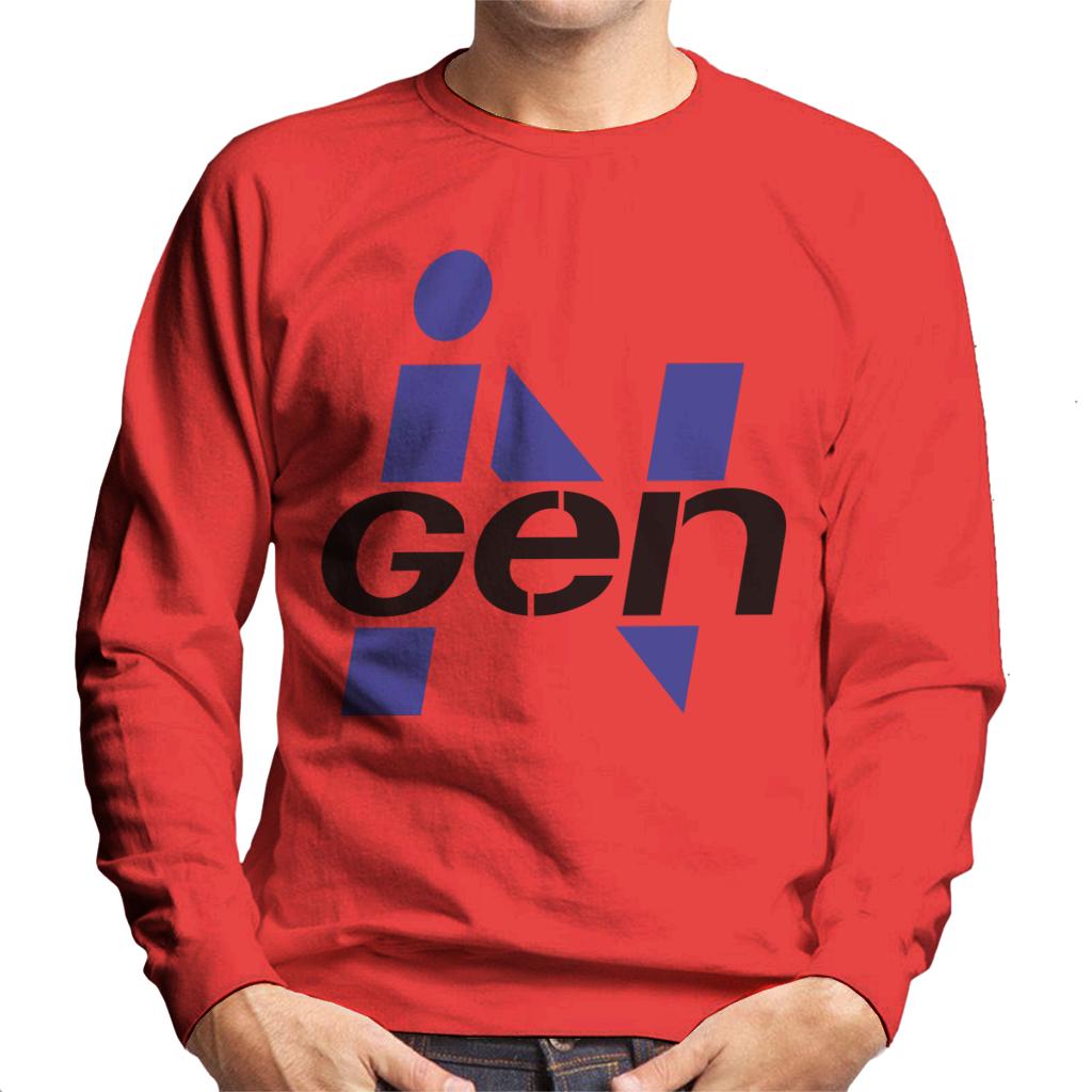 Jurassic Park Ingen Classic Blue Logo Men's Sweatshirt product image 6