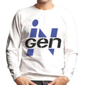 Jurassic Park Ingen Classic Blue Logo Men's Sweatshirt product image 1