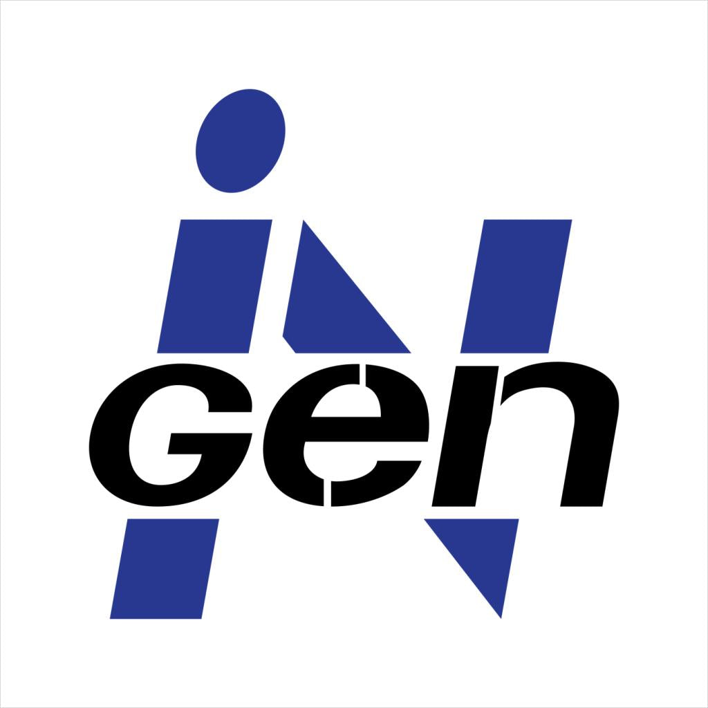 Jurassic Park Ingen Classic Blue Logo Men's Sweatshirt product image 2