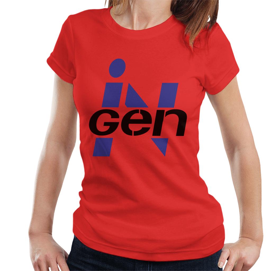Jurassic Park Ingen Classic Blue Logo Women's T-Shirt product image 6