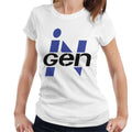 Jurassic Park Ingen Classic Blue Logo Women's T-Shirt product image 1