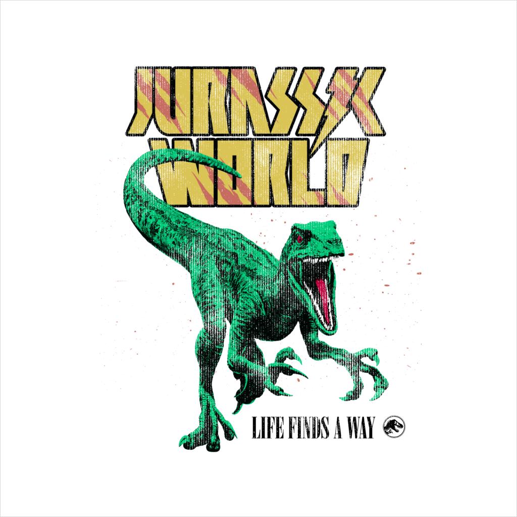 Jurassic World Velociraptor Life Finds A Way Men's Hooded product image 2