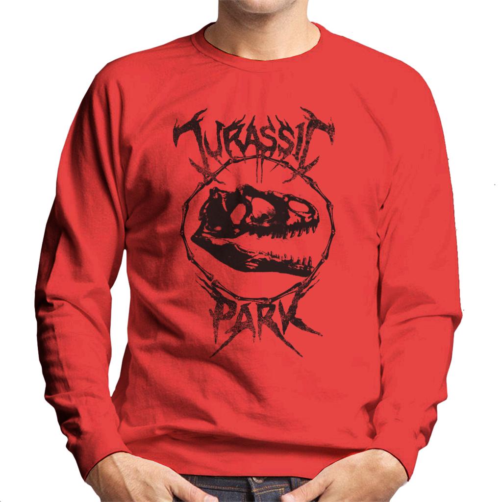 Jurassic Park T Rex Fossil Logo Men's Sweatshirt product image 6