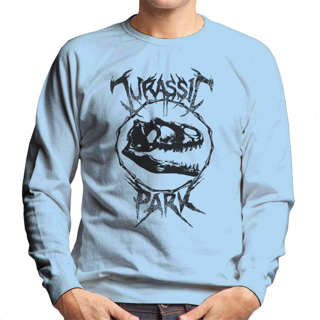 Jurassic Park T Rex Fossil Logo Men's Sweatshirt product image 4