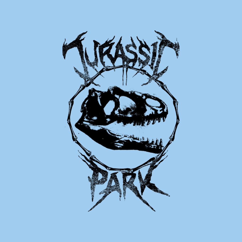 Jurassic Park T Rex Fossil Logo Women's Hooded Sweatshirt product image 5