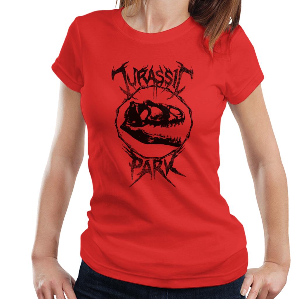 Jurassic Park T Rex Fossil Logo Women's T-Shirt product image 6