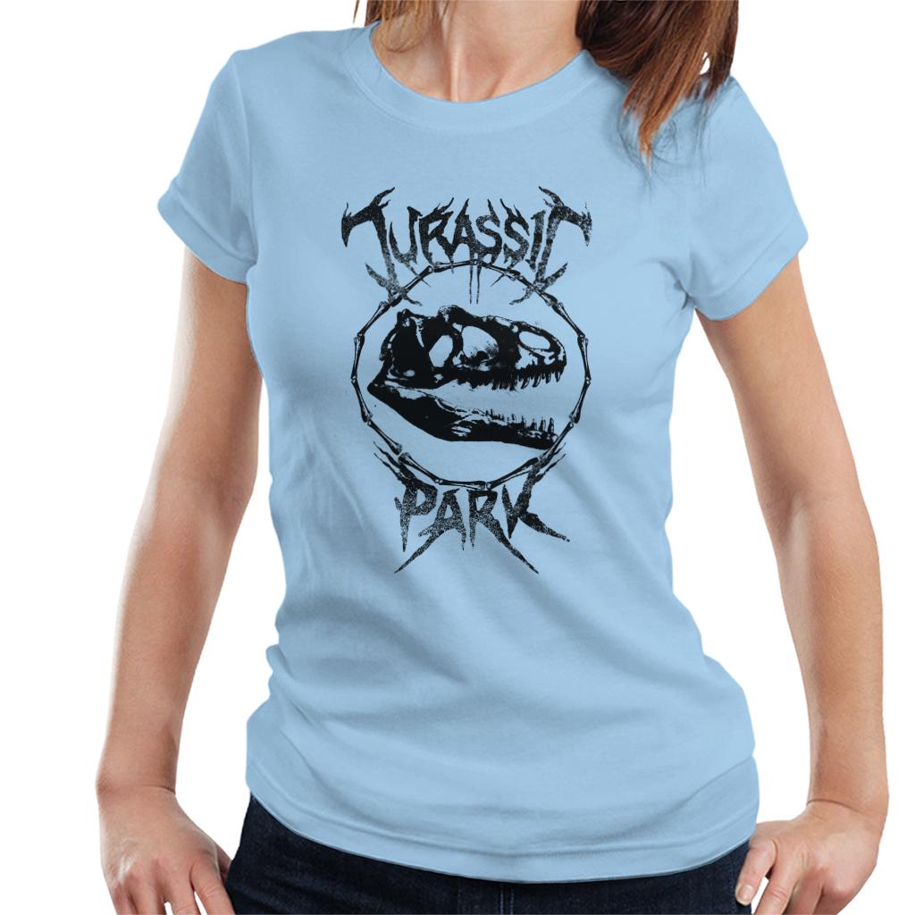 Jurassic Park T Rex Fossil Logo Women's T-Shirt product image 4