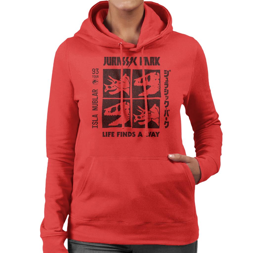 Jurassic Park 93 Tour Women's Hooded Sweatshirt product image 4
