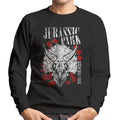 Jurassic Park Triceratops Roses Men's Sweatshirt product image 1