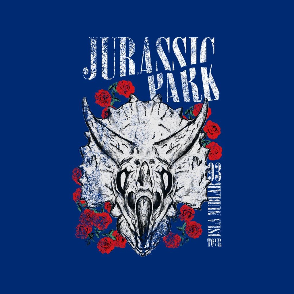 Jurassic Park Triceratops Roses Women's T-Shirt product image 5