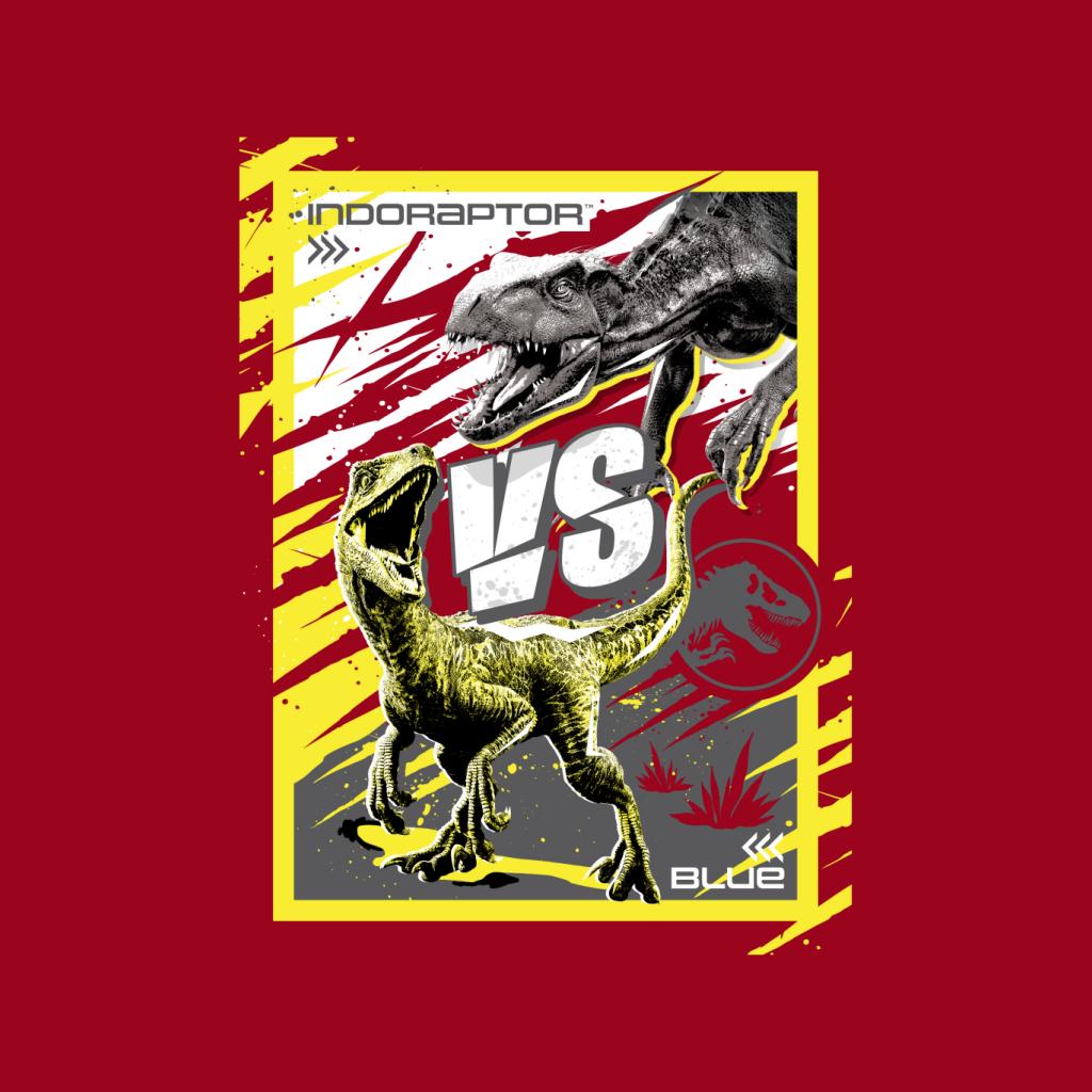 Jurassic World Indoraptor Vs Blue Men's Sweatshirt product image 5