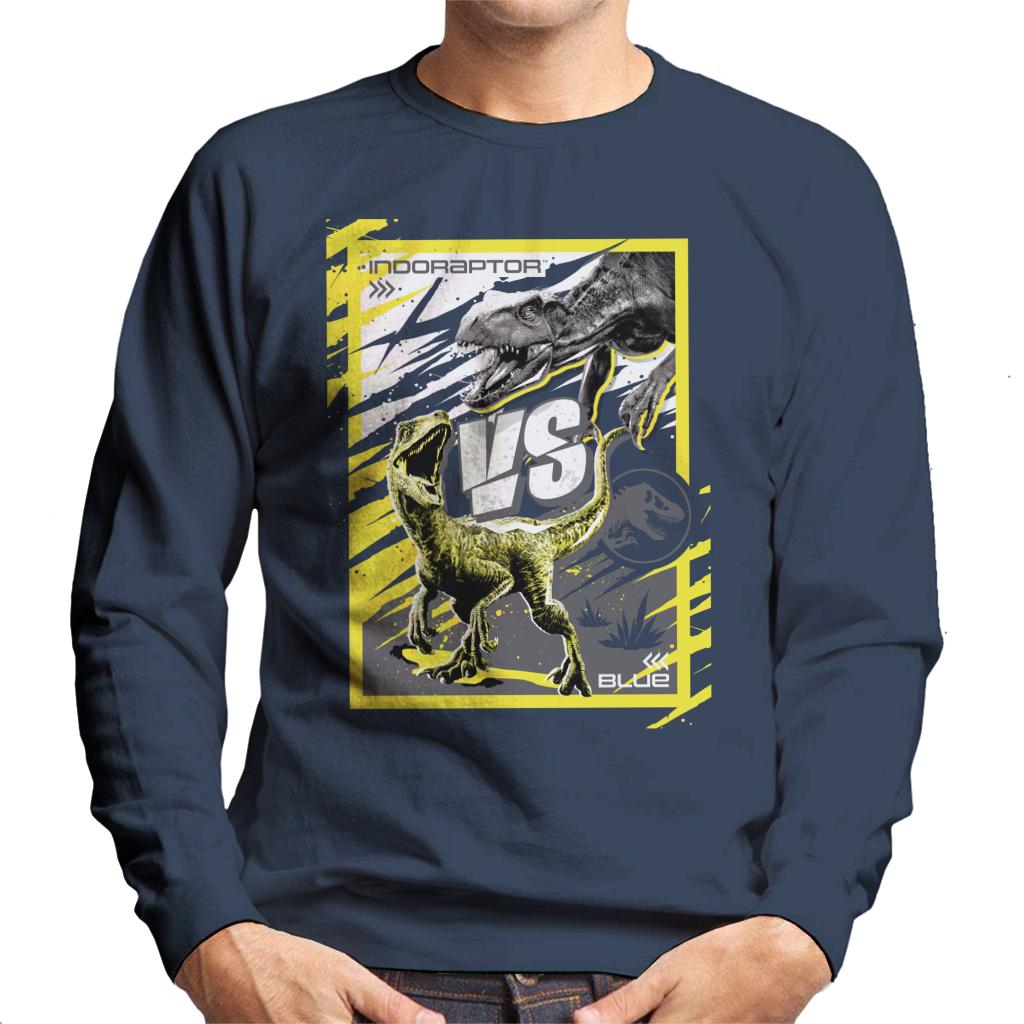 Jurassic World Indoraptor Vs Blue Men's Sweatshirt product image 1
