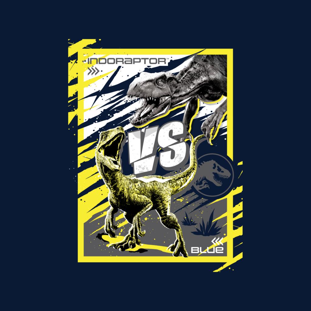 Jurassic World Indoraptor Vs Blue Men's Sweatshirt product image 2