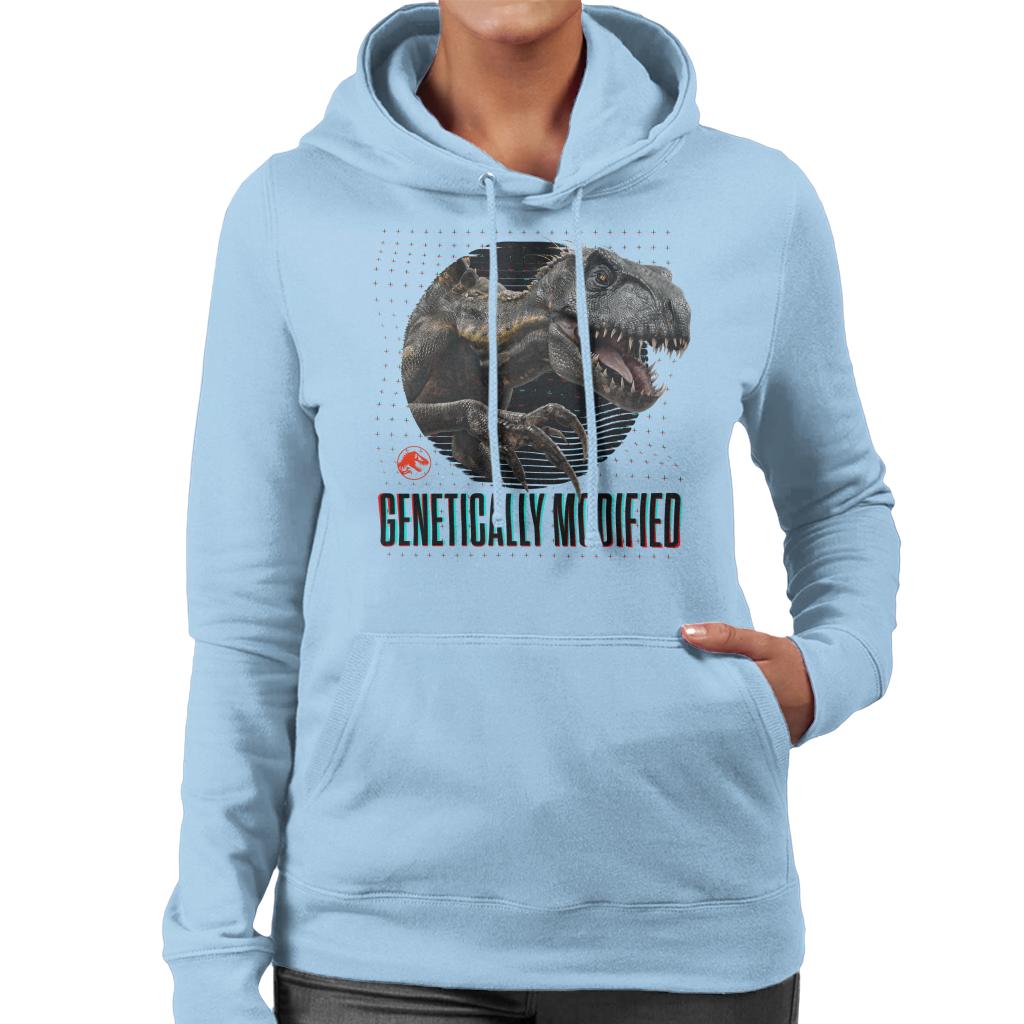 Jurassic Park Genetically Modified Women's Hooded Sweatshirt product image 4