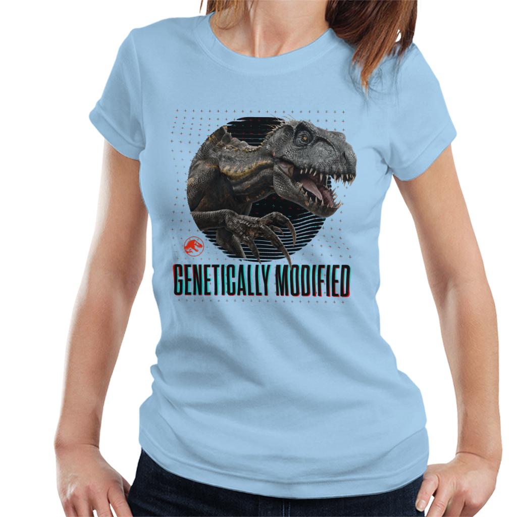 Jurassic Park Genetically Modified Women's T-Shirt product image 4