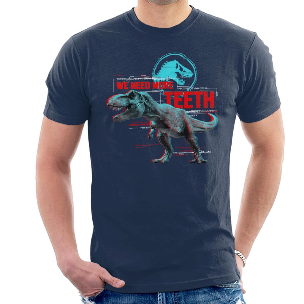 Jurassic Park T Rex We Need More Teeth Men's T-Shirt product image 4