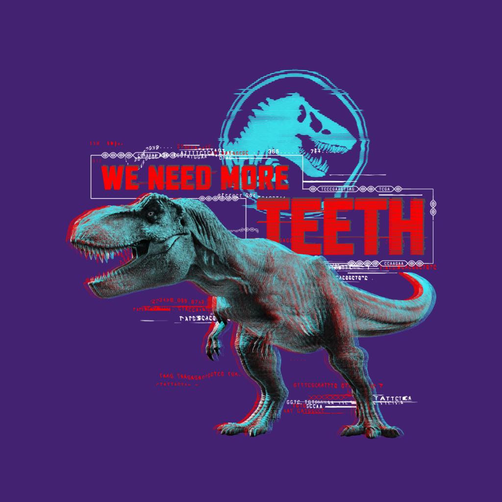 Jurassic Park T Rex We Need More Teeth Women's T-Shirt product image 7