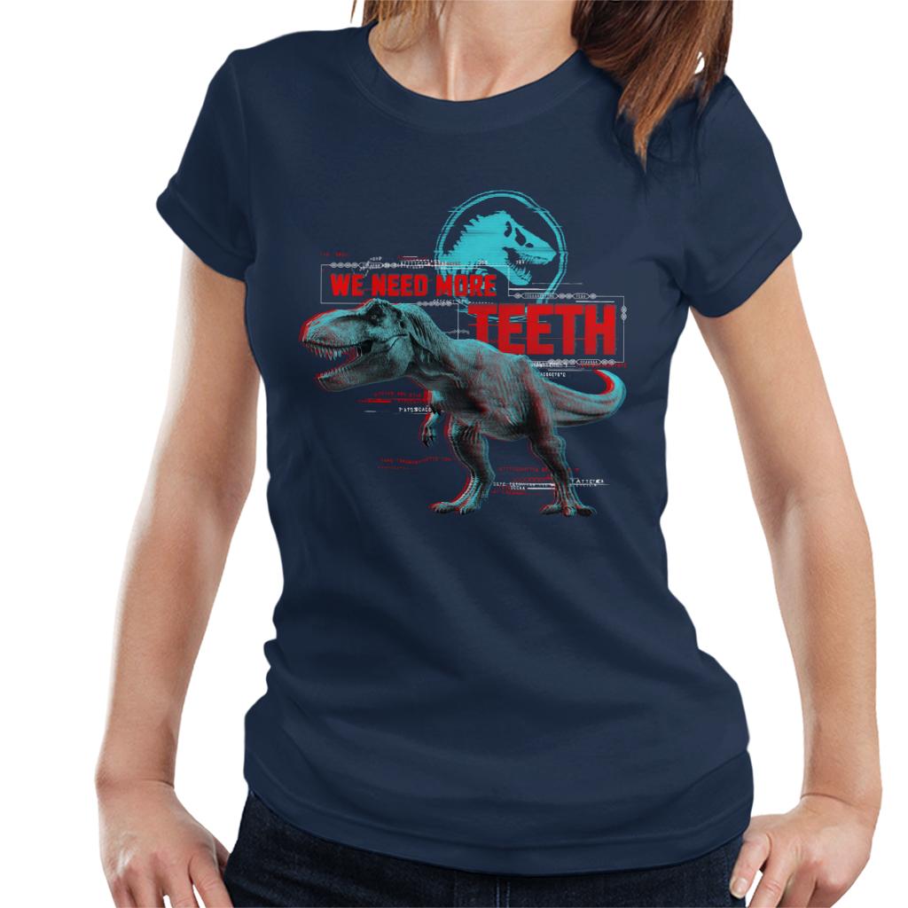 Jurassic Park T Rex We Need More Teeth Women's T-Shirt product image 4