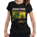 Jurassic Park T Rex Danger High Voltage Women's T-Shirt product image 1