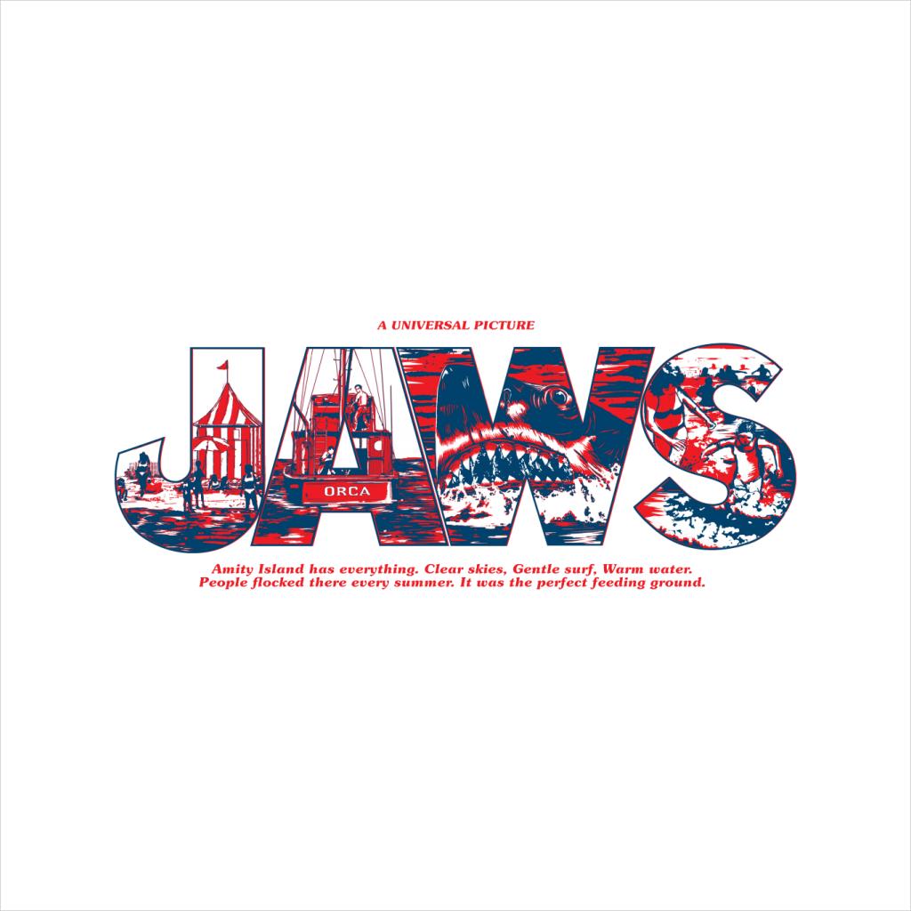 Jaws Amity Island Has Everything Men's Hooded Sweatshirt