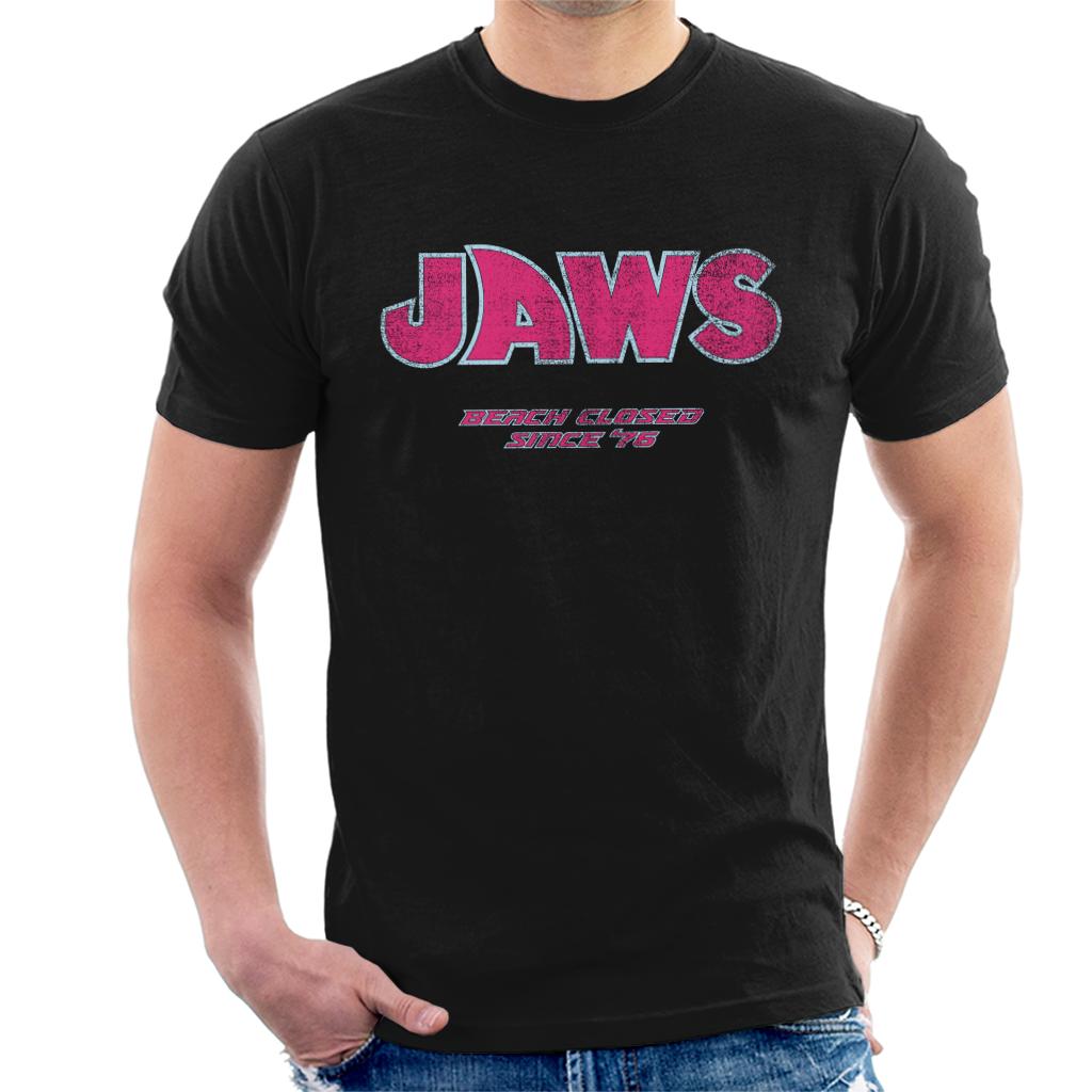 Jaws Beach Closed Since 76 Men's T-Shirt