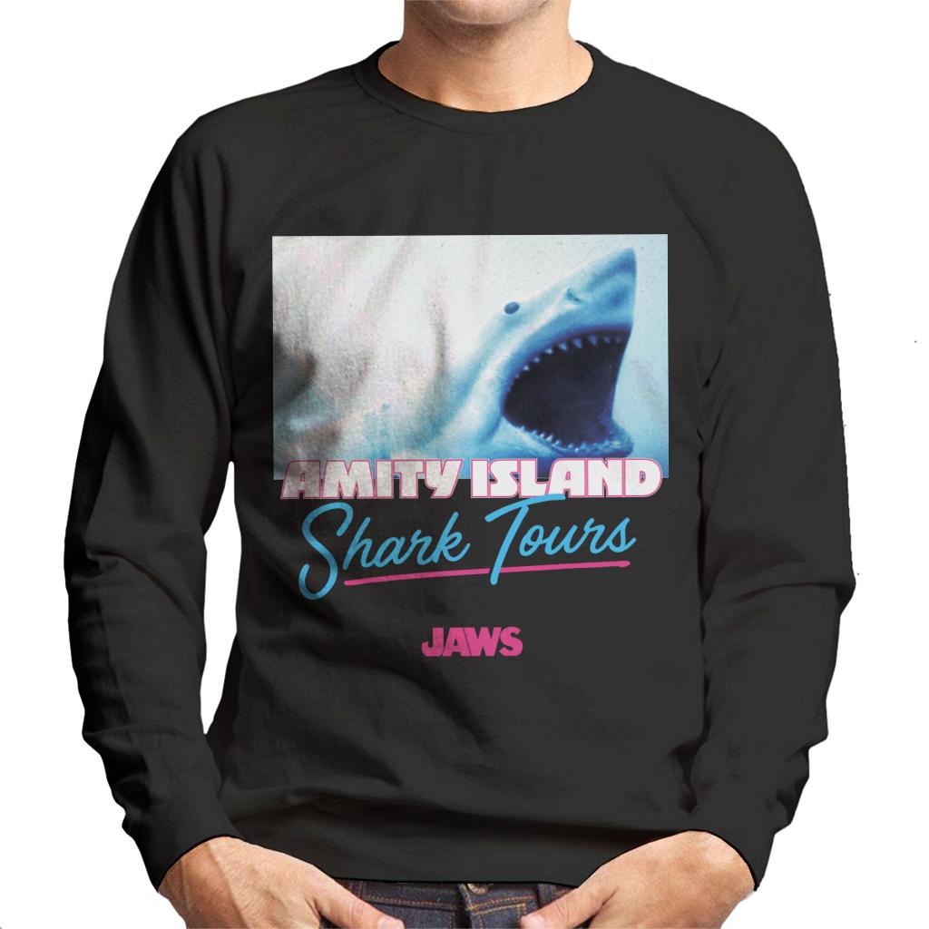 Jaws Amity Island Shark Tours Men's Sweatshirt