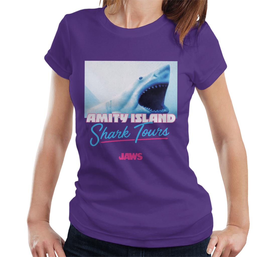 Jaws Amity Island Shark Tours Women's T-Shirt