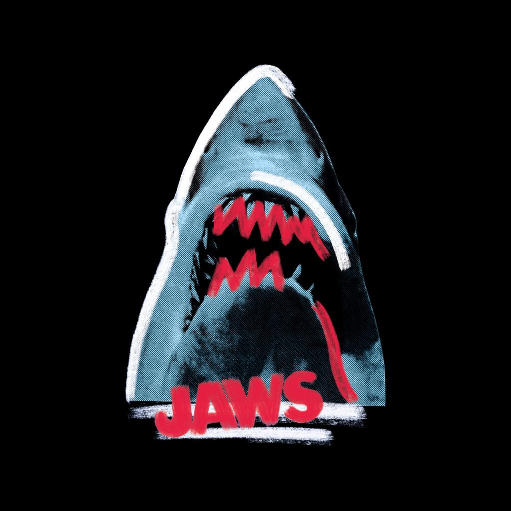 Jaws Red Teeth Women's Hooded Sweatshirt