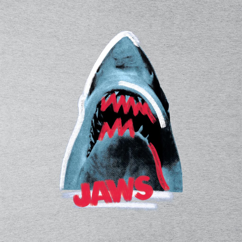 Jaws Red Teeth Women's Hooded Sweatshirt