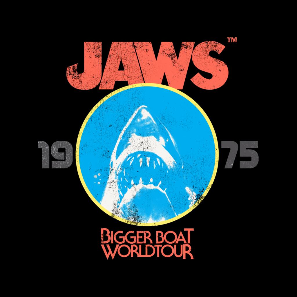 Jaws Bigger Boat World Tour Men's Hooded Sweatshirt