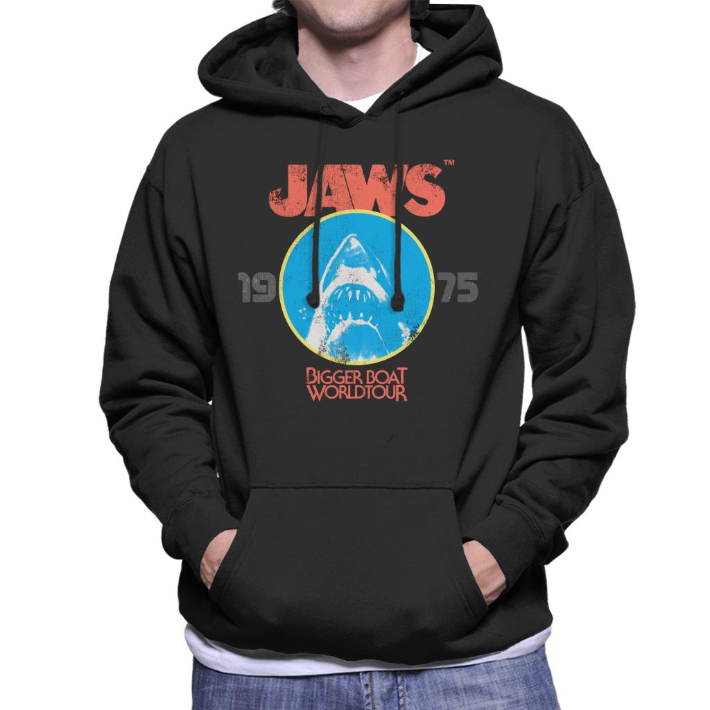 Jaws Bigger Boat World Tour Men's Hooded Sweatshirt