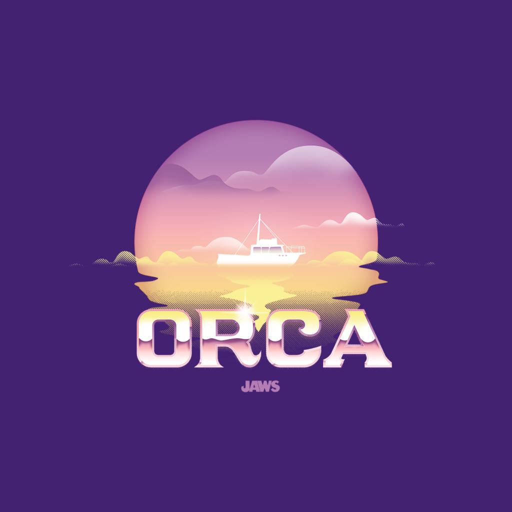 Jaws Orca Sunset In The Sea Women's Sweatshirt