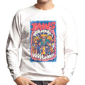 Jaws On Fire Men's Sweatshirt