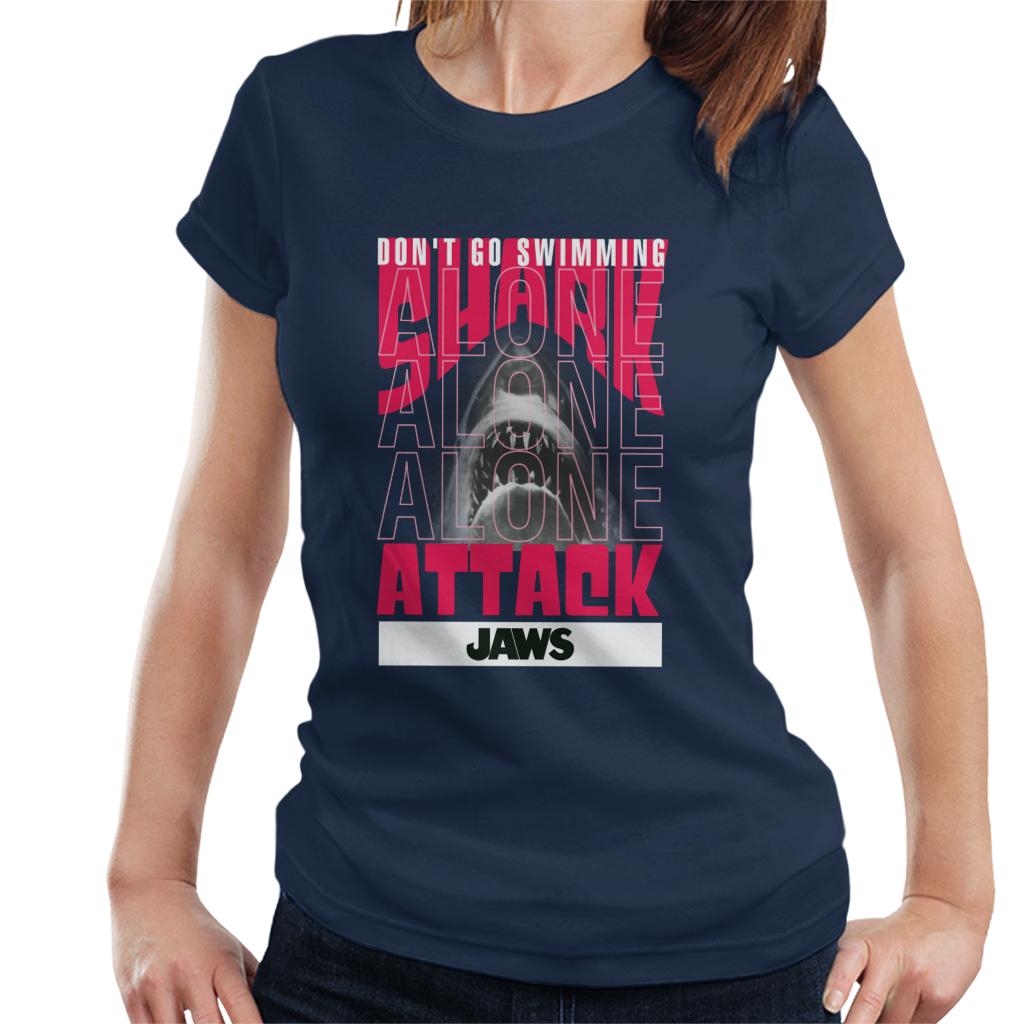Jaws Don't Go Swimming Alone Women's T-Shirt