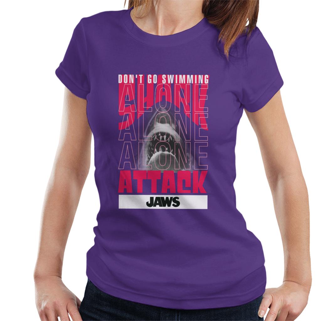 Jaws Don't Go Swimming Alone Women's T-Shirt