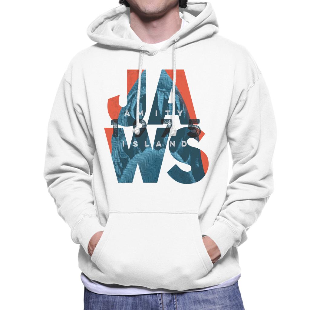Jaws 1975 Amity Island Men's Hooded Sweatshirt