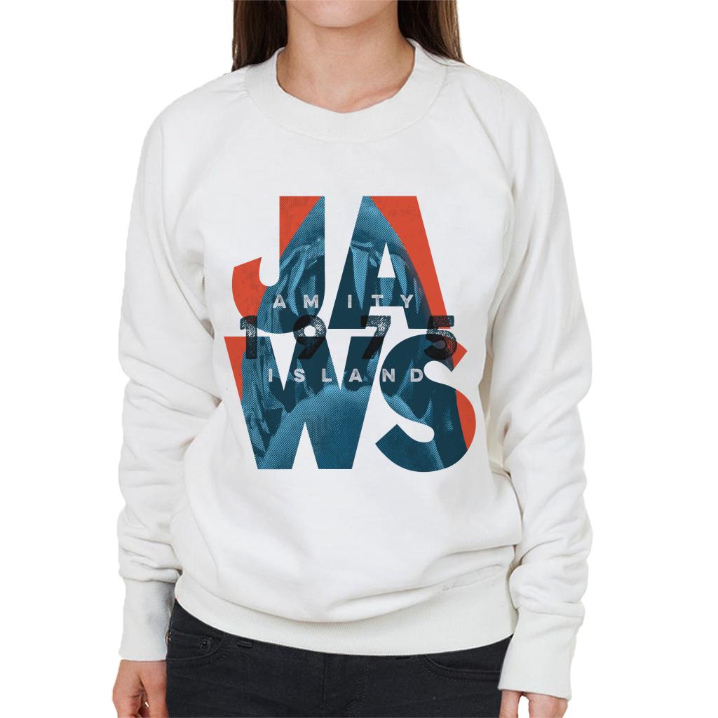 Jaws 1975 Amity Island Women's Sweatshirt