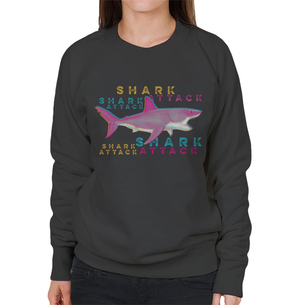 Jaws Shark Attack Women's Sweatshirt