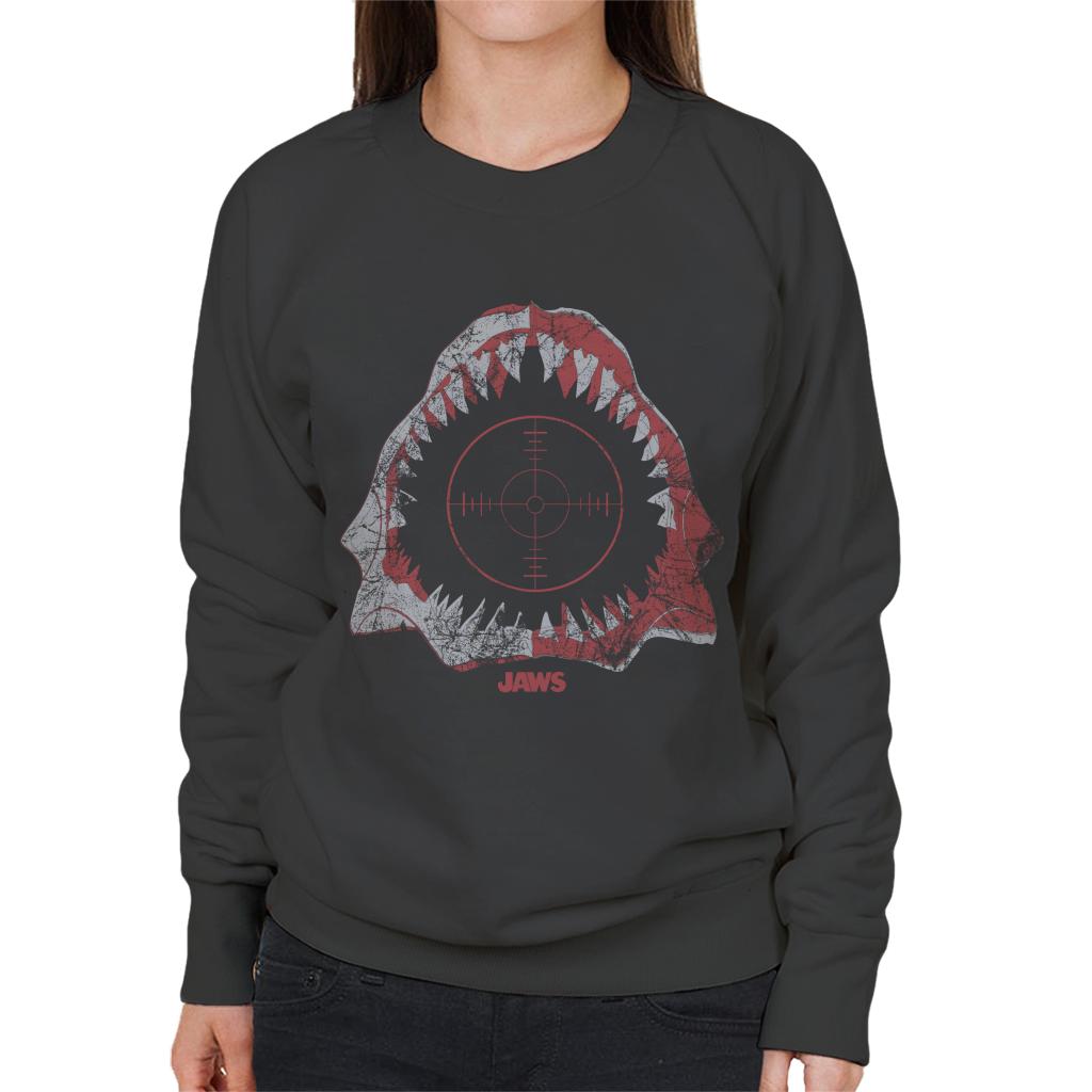 Jaws Cross Hairs Women's Sweatshirt