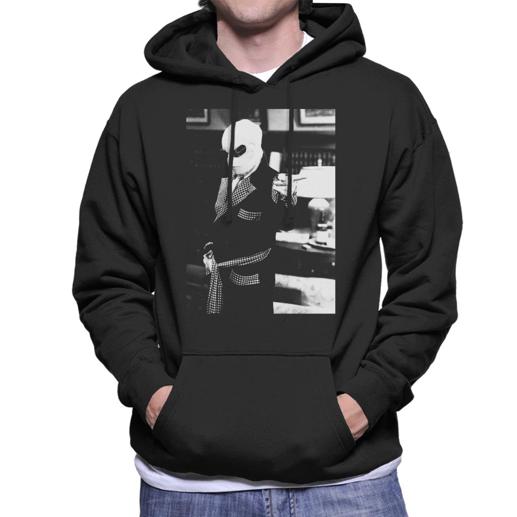 The Invisible Man Pointing Off Screen Men's Hooded product image 1