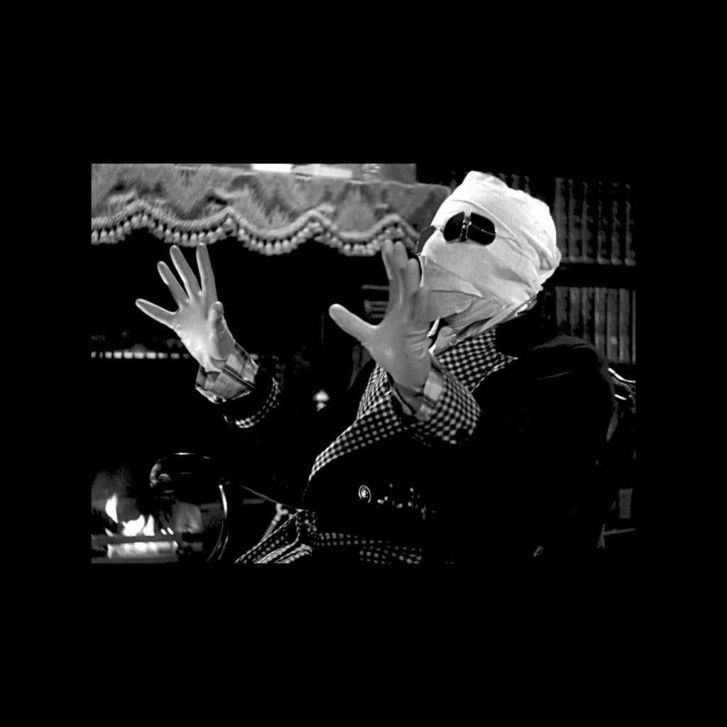 The Invisible Man Talking Women's Hooded Sweatshirt product image 2