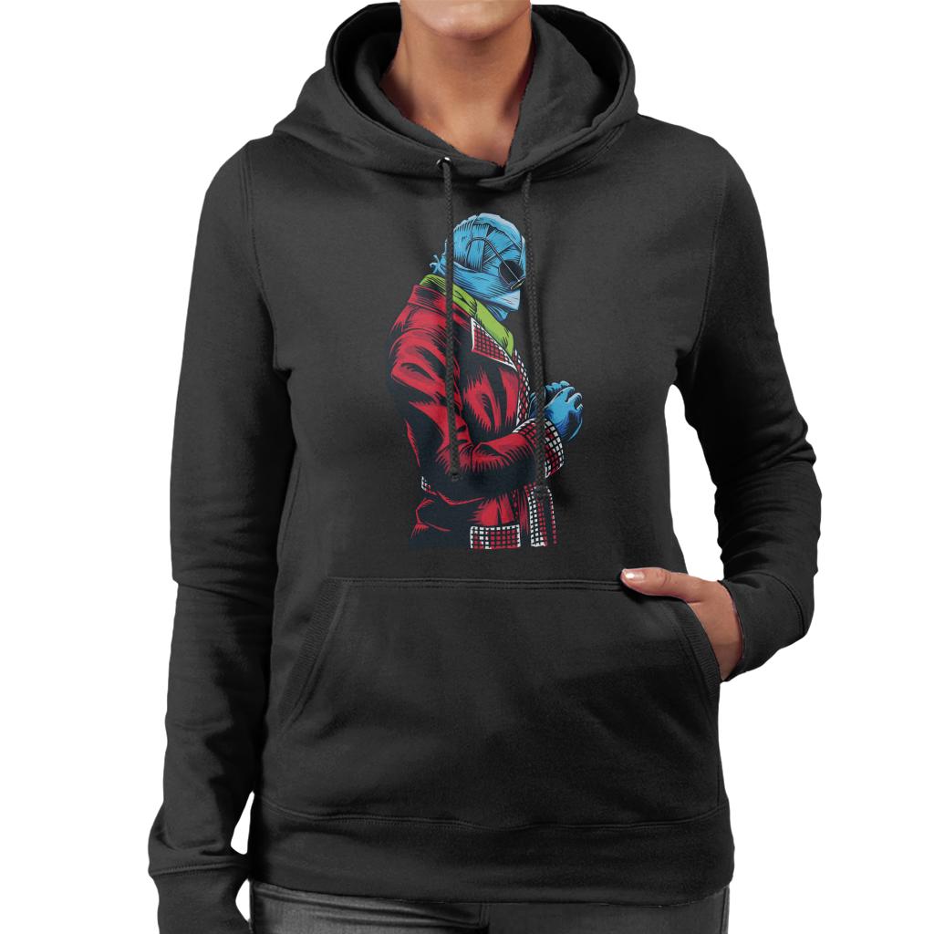 The Invisible Man Red Suit Women's Hooded Sweatshirt product image 1