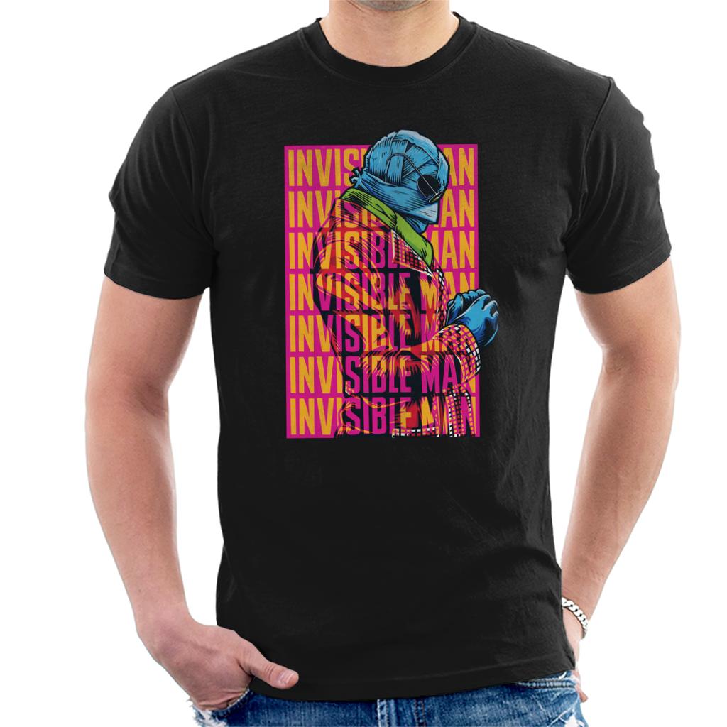 The Invisible Man Silhouette Multi Logo Men's T-Shirt product image 1
