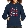 Friends Christmas Stockings Kid's Hooded Sweatshirt product image 1