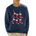 Friends Christmas Stockings Kid's Sweatshirt product image 1
