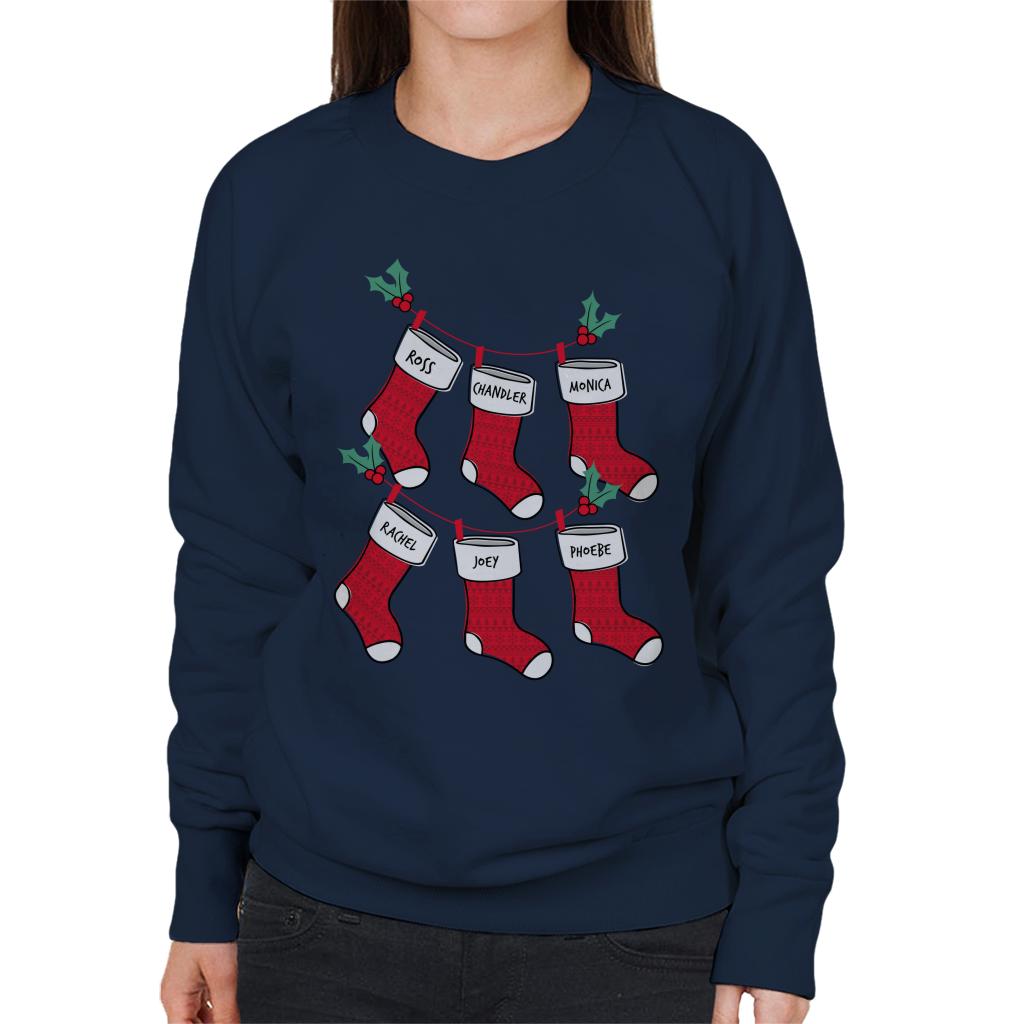 Friends Christmas Stockings Women's Sweatshirt product image 1