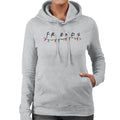 Friends Christmas Logo Festive Lights Women's Hooded product image 1