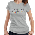 Friends Christmas Logo Festive Lights Women's T-Shirt product image 1