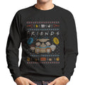 Friends Christmas Opening Scene Men's Sweatshirt product image 1