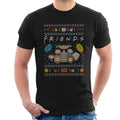 Friends Christmas Opening Scene Men's T-Shirt product image 1